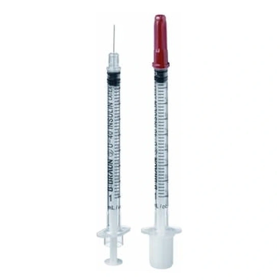 Fecskendő Omnican 40 inzulinos 1 ml 40 NE + 30Gx12mm tű 100x