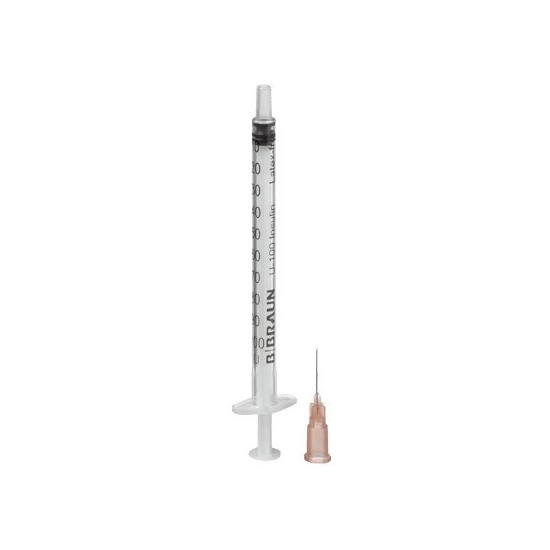 Fecskendő Omnifix-F Duo 1 ml latex mentes