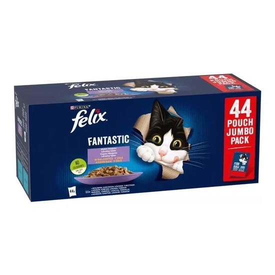 Felix Fantastic alutasak Multipack Házias válogatás 44x85g