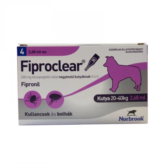 Fiproclear L 20-40 kg 4x