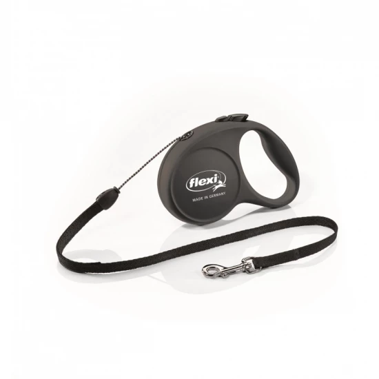 Flexi Fun S 5m Zsinór 12kg-ig fekete Flexi Fun S 5m Zsinór 12kg-ig fekete
