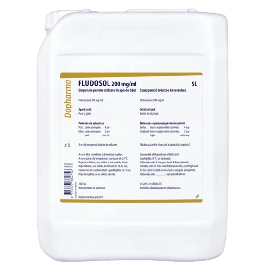 Fludosol 200mg/ml szuszpenzió 5l