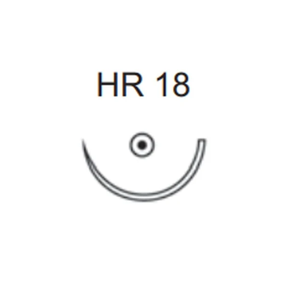 Fonal F-Mon Polydox Usp4/0 75cm + Tű Hr18 EP1,5