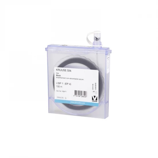 Fonal sebvarró, nem felszívódó Silk USP1, 100 m Kruuse