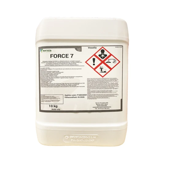 FORCE 7 (10 kg) istálló felületfertőtlenítő szer