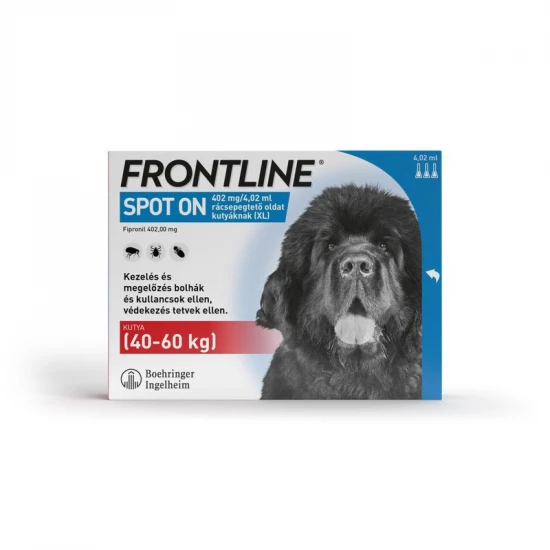 Frontline spot on XL kutya 40 kg felett 3x