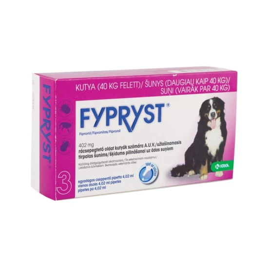 Fypryst 4,02 ml kutya 3x