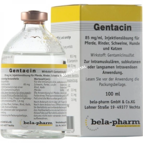 GENTACIN 85 MG/ML 100 ML