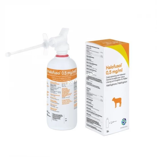 Halofusol 0,5 mg/ml belsőleges oldat 1000 ml + adagolópumpa