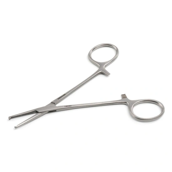 Halsted-Mosquito Artery egyenes horgas fogó csipesz, 12,5 cm Kruuse