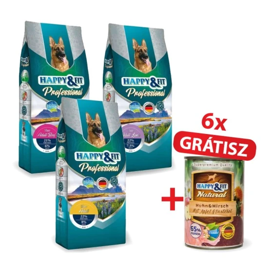 Happy&Fit Professional Basic csomag+ajándék konzerv
