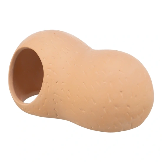 Ház kerámia hörcsögnek 21x10x11cm terrakotta