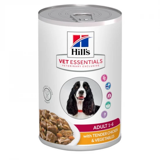 Hill s Vet Essentials Canine Adult Chicken & Vegetables Konzerv 363 g - csirke