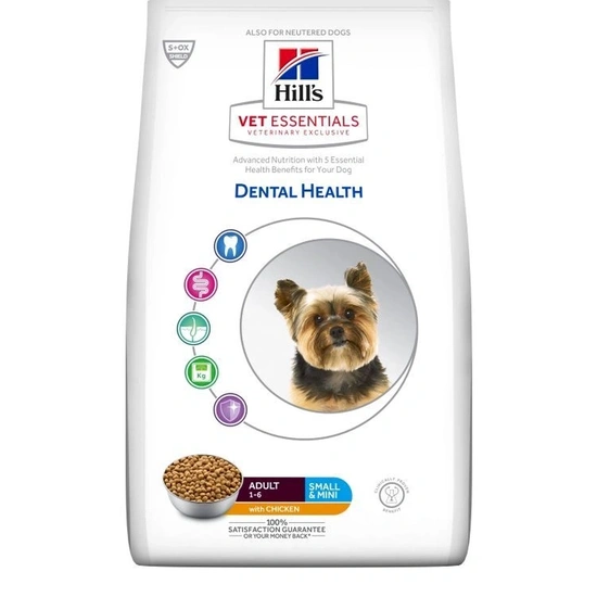 Hill s Vet Essentials Canine Adult Dental Small&Miniature Chicken 2kg - csirke