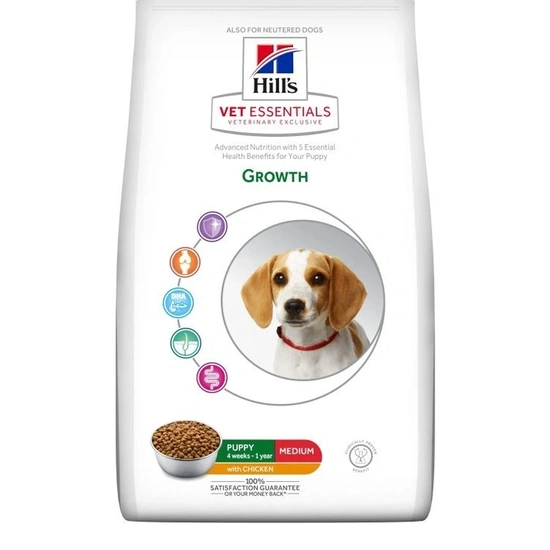 Hill s Vet Essentials Canine Puppy AB+ Medium Chicken 2 kg - csirke