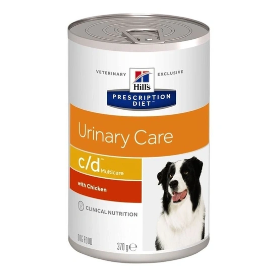 Hills Pescription Diet Canine C/D 370 g - struvit és kalcium-oxalát húgykövesség