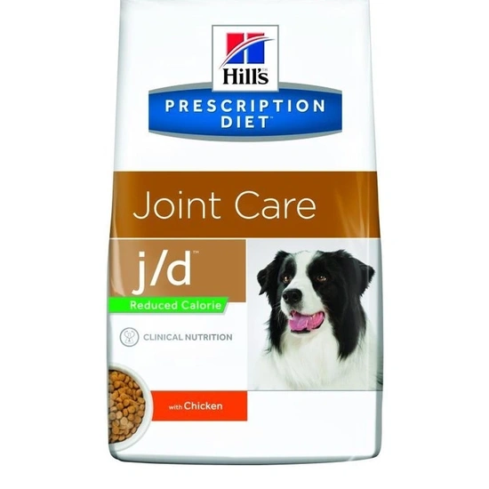 Hills Pescription Diet Canine J/D Reduced Calorie 12 kg - izületi támogatás túlsulyos vagy hízá