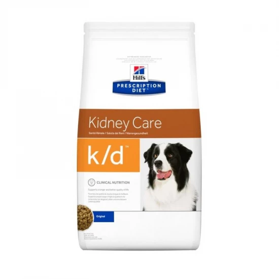 Hills Pescription Diet Canine K/D 12 kg - krónikus vesebetegség és korai stádiumú szívbetegség