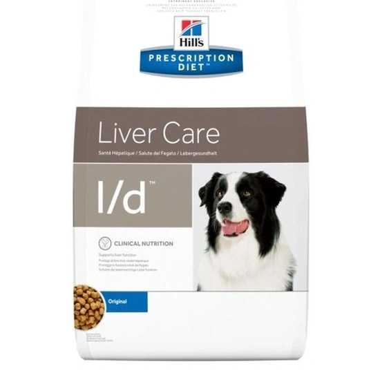Hills Pescription Diet Canine L/D 2 kg - májbetegségek étrendi kezelés