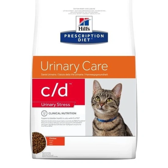 Hills Pescription Diet Feline C/D Multicare Urinary Stress 4 kg - a stressz okozta Idiopatikus