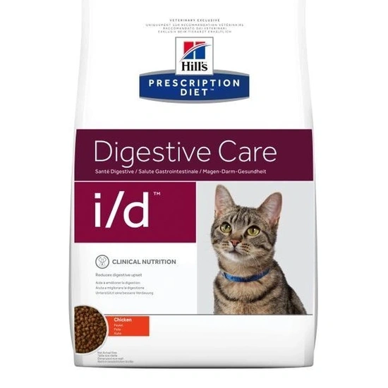 Hills Pescription Diet Feline I/D 5 kg - gasztrointesztinális rendellenességek