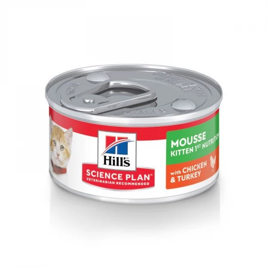 Hills Science Plan Feline Kitten Mousse Konzerv 82 g