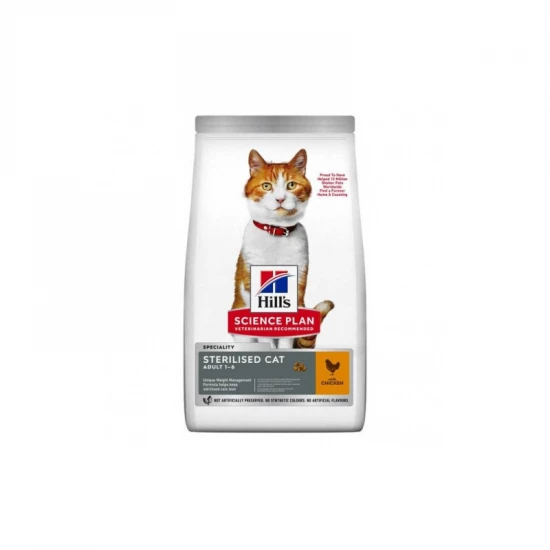 Hills SP Feline Young Adult SterilizedCat Chicken 15 kg