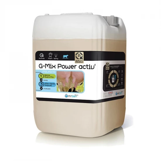 G-MIX POWER ACTIV 21 kg tőgy utófertőtlenítőszer