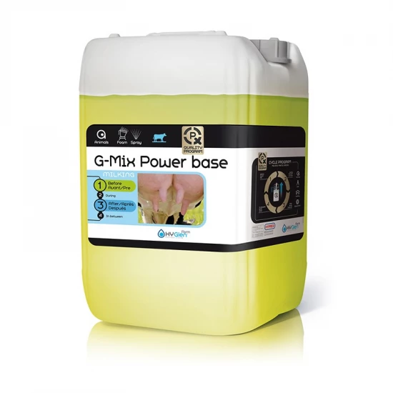 G-MIX POWER BASE 19 kg tőgy utófertőtlenítőszer