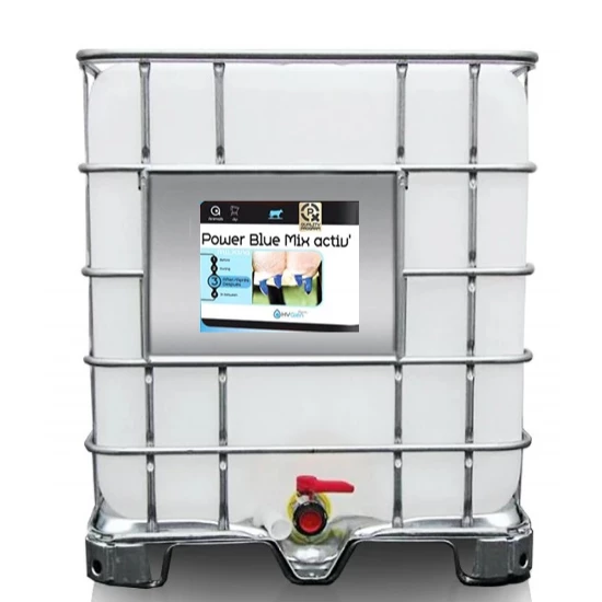 Hypred POWER BLUE MIX ACTIV 1050 kg tőgy utófertőtlenítőszer tartályban