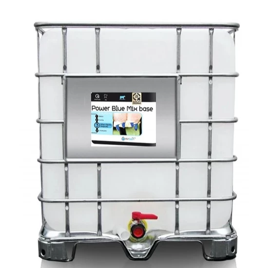 Hypred POWER BLUE MIX BASE 1000 kg tőgy utófertőtlenítőszer tartályban