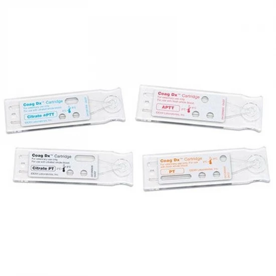 IDEXX PT PTWB teljes vér teszt Coag Dx analizátorhoz 10 db