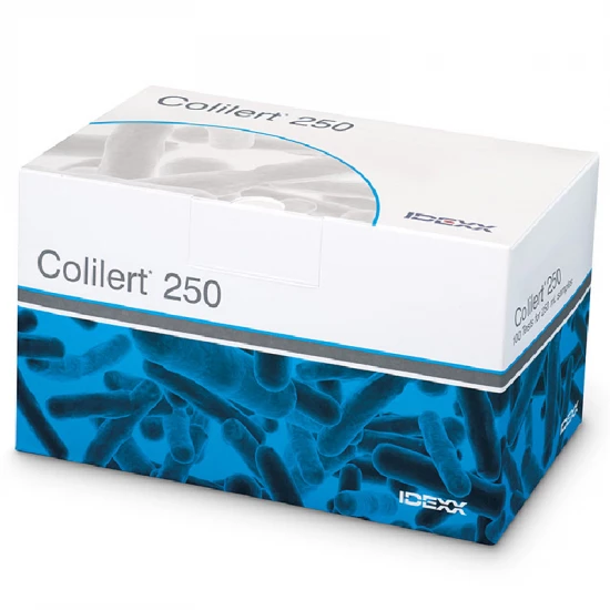 IDEXX Colilert gyorsteszt 250 ml mintához 100 db
