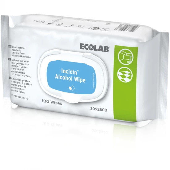 Incidin Alcohol Wipe flowpack 100x