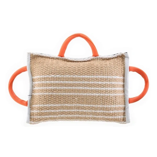 Játék Harapó Párna 3 Füles Juta Anyagból