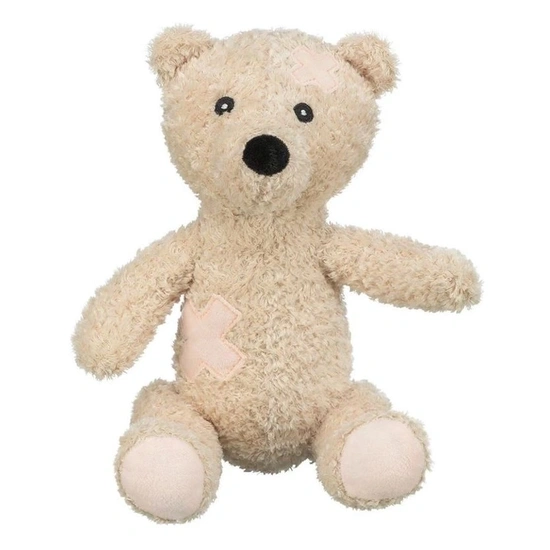 Játék plüss Teddy Állatok Világnapja barna/bézs 27cm