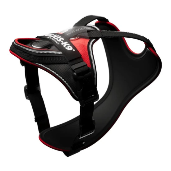 Julius K9 IDC Longwalk piros-szürke L- Csomagolt