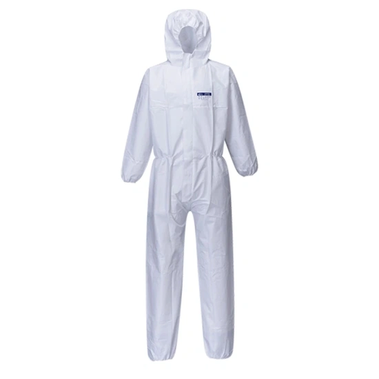 Kapucnis Védőoverál Fehér Xxl-Es