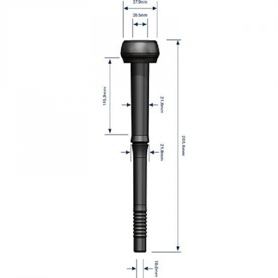 Kehelygumi 20,5mm Boumatic 135x19x42mm