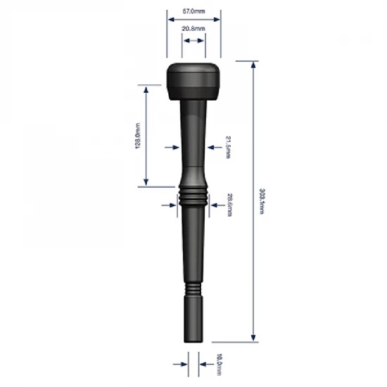 Kehelygumi 23mm Fullwood 150x25x48mm