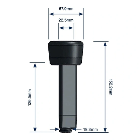 Kehelygumi 23mm Non vented 152xN/Ax59mm