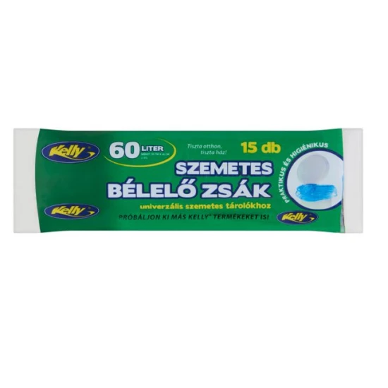 Kelly kukazsák öko 60 l 15 db