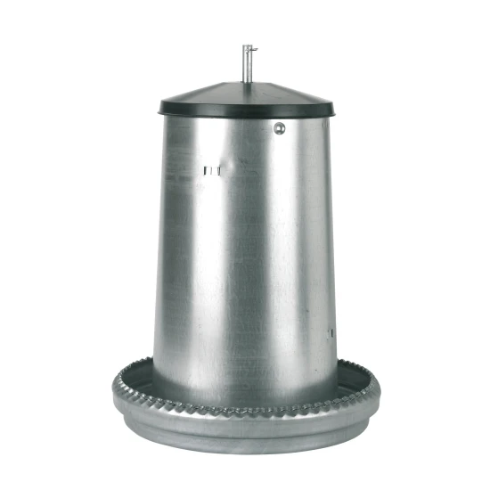 KERBL Állítható fém baromfi etető, 18 L