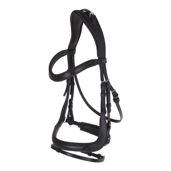 KERBL Anatomic kantár, fekete, Cob