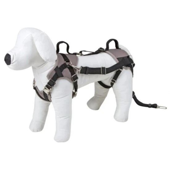 KERBL Biztonsági hám kutyáknak Travel Protect, szürke M