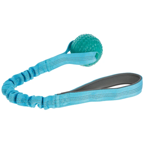 KERBL BungeeToy labda, kék, 50 cm, 6,5 cm