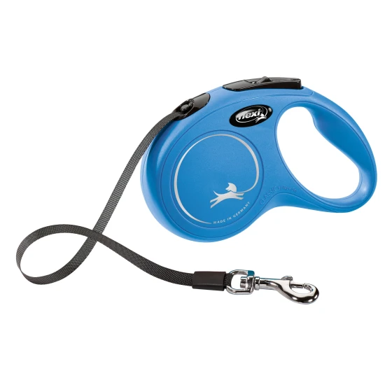 KERBL Flexi póráz Classic S, 5m, 15 kg-ig, kék