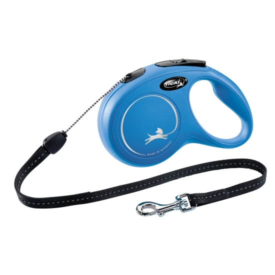KERBL Flexi póráz Classic S, 8m, 12 kg-ig, kék