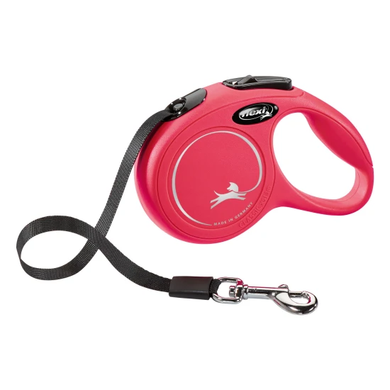 KERBL Flexi póráz Classic XS, 3m, 12 kg-ig, piros