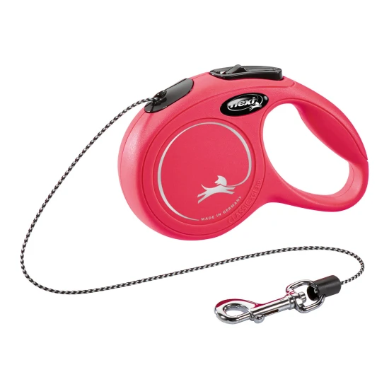 KERBL Flexi póráz Classic XS, 3 m, 8 kg-ig, piros